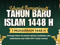 35+ Banner Tahun Baru Islam 1 Muharram 2026 Terbaru, Download Gratis di Sini!