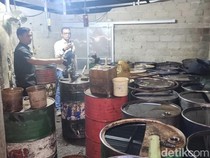 Penimbun BBM di Bangka Barat Ditangkap, Polda Babel Sita 8 Ton Solar