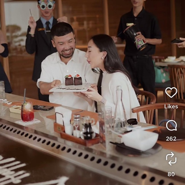 Baru Menikah, Intip Keseruan Hassan Alaydrus dan Audrey Jesslyn saat Kulineran