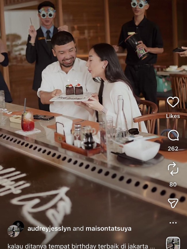 Baru Menikah, Intip Keseruan Hassan Alaydrus dan Audrey Jesslyn saat Kulineran