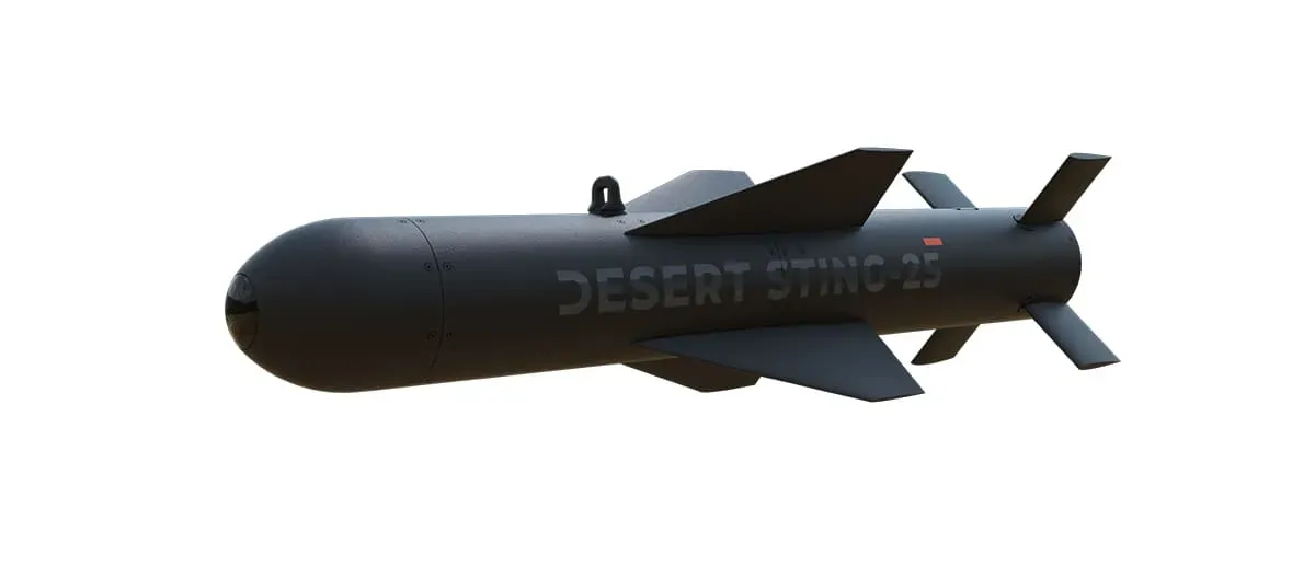 DESERT STING 25 Guided-Glide Weapon – Precision Ground Strike Solution