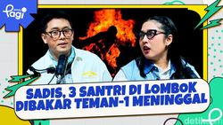 Video: Sadis, 3 Santri di Lombok Dibakar Teman-1 Meninggal