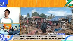 Video: Rentetan Temuan Granat-Mortir Usai Ledakan Bom Sisa PD II di Biak Numfor