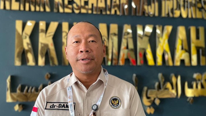 Pelaksana Tugas (Plt) Kepala Pusat Kesehatan Haji Kementerian Haji dan Umrah RI, dr Dani Pramudya