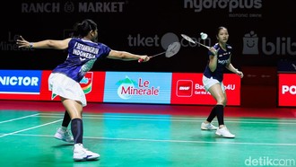 Hasil Indonesia Open 2026: Rachel/Febi Disingkirkan Unggulan Pertama