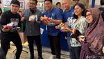 Seru! Aldi Taher Ajak Menekraf Teuku Harsya Keliling Festival Burger Sedunia