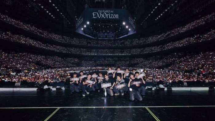 Grup idola K-pop EXO. ANTARA/Instagram/@weareone.exo