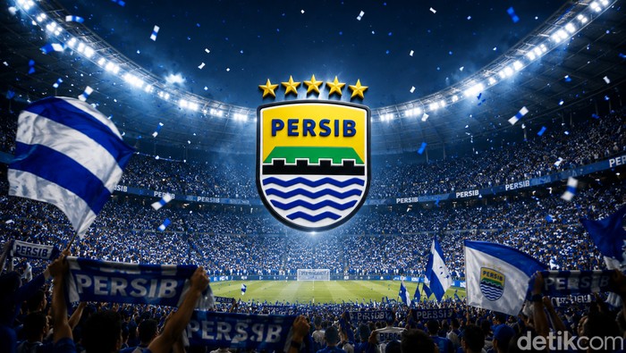 Ilustrasi logo Persib Bandung.