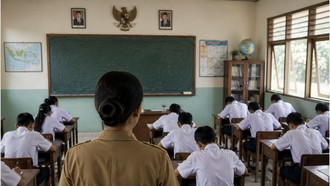 Abu Anak Krakatau Meluas, Pembelajaran di Sekolah Tangsel Tetap Normal