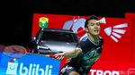 Potret Jonatan Christie Melaju ke Semifinal Indonesia Open 2026
