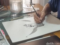Bangganya Apri Komikus Bantul Dipercaya Jadi Penerus Komik Don Lawrence