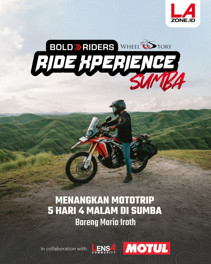 Mau Motoran Keliling Sumba? Yuk Bagikan Momen Riding Paling Menarik!