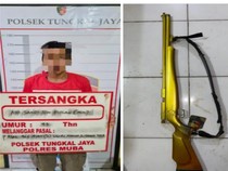 Pencuri Sawit Tembak Sekuriti Perkebunan Muba, Pelaku Ditangkap