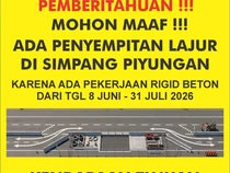 Ada Perbaikan di Simpang 3 Piyungan, Begini Rekayasa Lalinnya