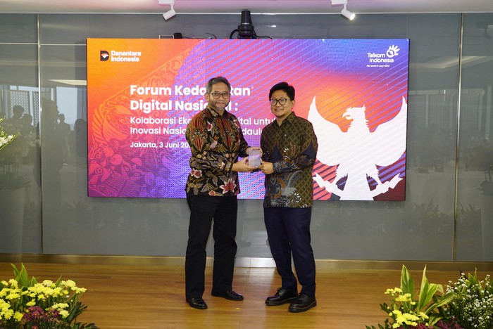 PT Telkom Indonesia (Persero) Tbk (Telkom) menyelenggarakan Forum Kedaulatan Digital Nasional bertajuk Kolaborasi Ekosistem Digital untuk Inovasi Nasional yang Berdaulat di Telkom Landmark Tower, Jakarta.