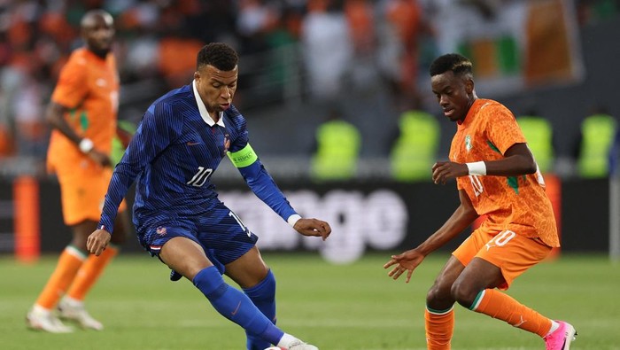 Video: Prancis vs Pantai Gading, Mbappe cs Kalah 1-2