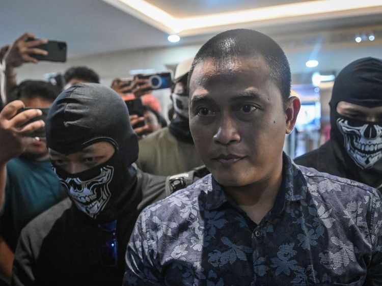 Tampang Eks Polisi Beking Narkoba Samarinda, Jalani Pemeriksaan di Bareskrim