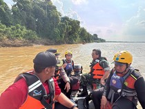 Indra Dilaporkan Hilang Saat Mancing di Sungai Batanghari Jambi