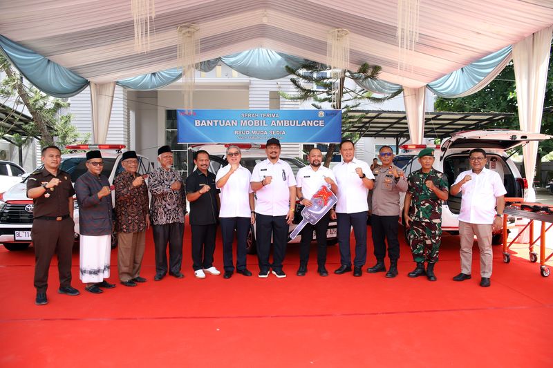 Toyota Sumbang 3 Ambulans untuk Rumah Sakit di Aceh