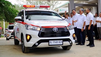 Toyota Sumbang 3 Ambulans untuk Rumah Sakit di Aceh