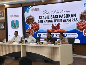 Harga Telur Merosot, Begini Upaya Pemprov Jatim