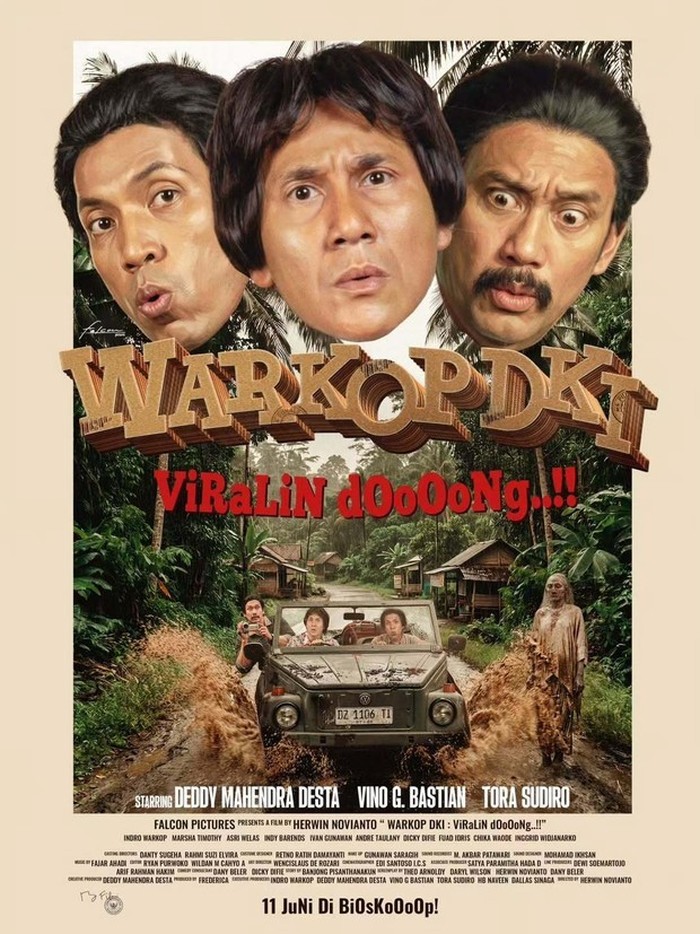 Warkop DKI: Viralin Doooong..!! (Foto: Falcon Pictures)