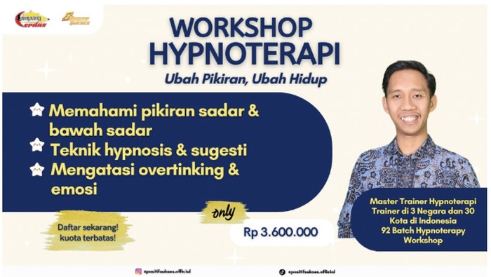 Workshop hipnoterapi
