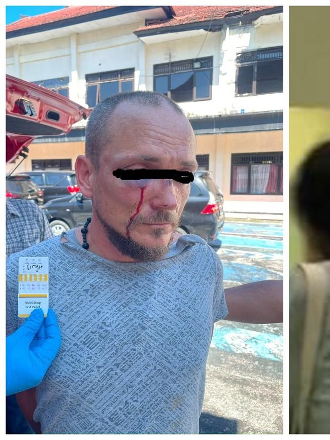 Potret 2 WN Rusia Diringkus BNN di Bali Terkait Narkoba Hashish