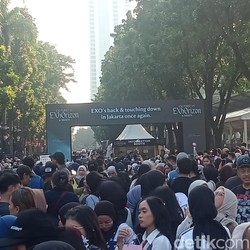 Lautan EXO-L di Indonesia Arena