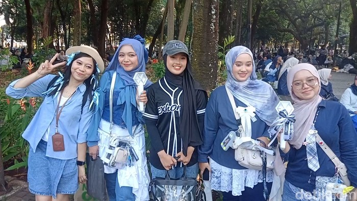 EXO-L di Indonesia Arena buat menonton EXO PLANET #6 - EXhOrizon in JAKARTA pada Sabtu (6/6/2026).