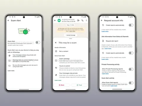 Fitur Scam Alert di WhatsApp Fitur Scam Alert di WhatsApp