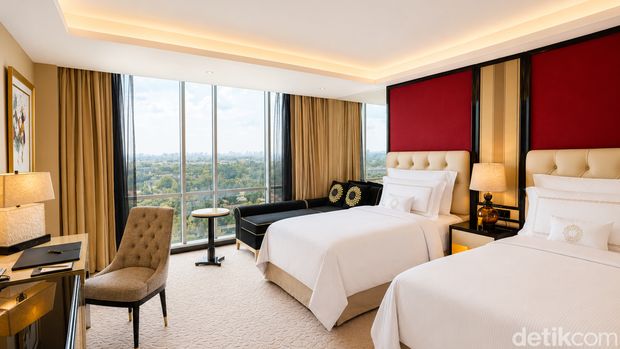 Kamar premium The Trans Luxury Hotel Surabaya. Kamar premium The Trans Luxury Hotel Surabaya.