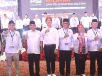 Lantik DPW PSI Sumsel, Kaesang Optimistis Menang Pemilu 2029