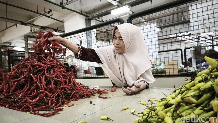 Kondisi Pasar Johar di Kecamatan Semarang Tengah, Kota Semarang, Sabtu (6/6/2026).