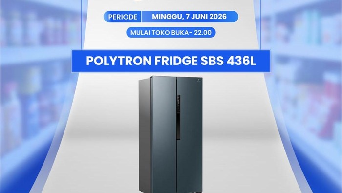 Kulkas Banting Harga Cuma di Transmart Full Day Sale!