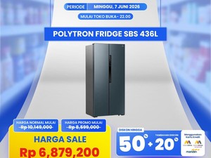 Kulkas Banting Harga Cuma di Transmart Full Day Sale!