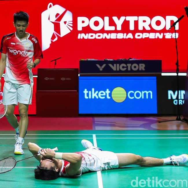 Raymond/Joaquin Singkirkan Sabar/Reza, Tembus Final Indonesia Open 2026