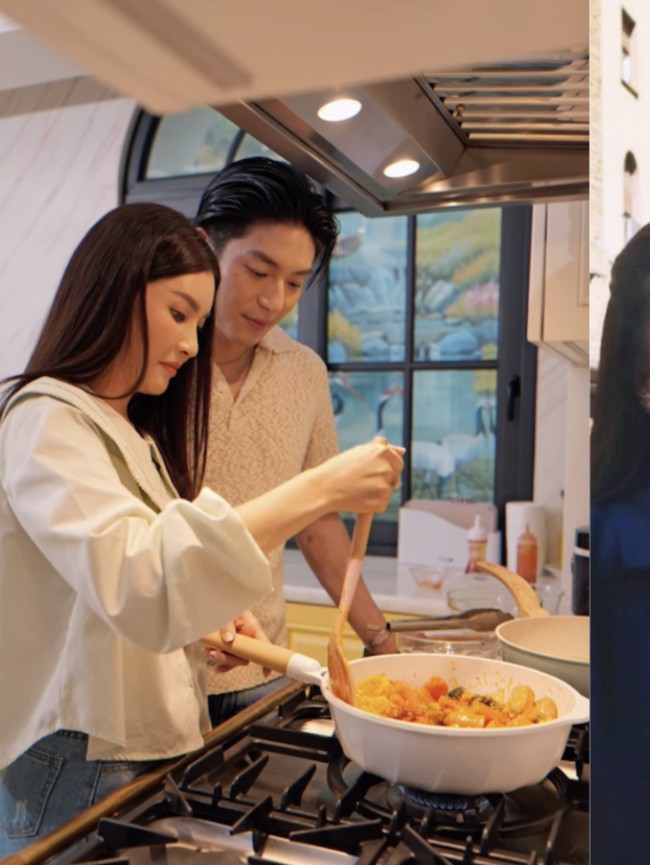 Sarwendah dan Gio Kompak Masak hingga Kulineran Bareng di Eropa