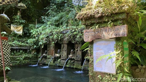 Suasana keindahan alam dan kesunyian di Tirta Tadah Uwuk, Desa Nyalian, Kecamatan Banjarangkan, Klungkung, Bali, Sabtu (6/5/2026). Suasana keindahan alam dan kesunyian di Tirta Tadah Uwuk, Desa Nyalian, Kecamatan Banjarangkan, Klungkung, Bali, Sabtu (6/5/2026).