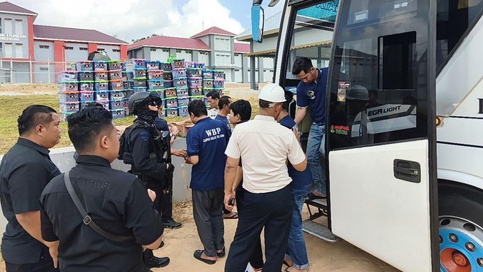 Ditjenpas melakukan pemindahan napi dari Lapas Jambi dan Lapas Bagansiapiapi karena kelebihan kapasitas. (dok.istimewa)