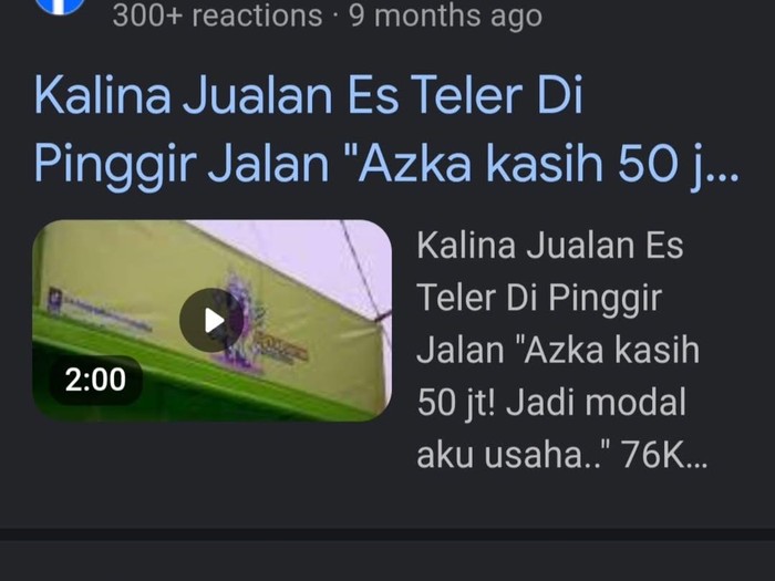 Kalina Oktarani Tegaskan Gak Malu Jualan Es Teler di Pinggir Jalan