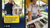 Ia mengaku bisnis itu dimodali anaknya, Azka. (Foto: dok Instagram Kalina Octaranny)