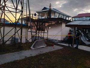 6 Ruangan Gedung FIPP Unima di Tomohon Terbakar Diduga Dipicu Korsleting