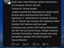 Viral Penjual Tape di Kampus Malang Diduga Getok Harga Bermodus Iba