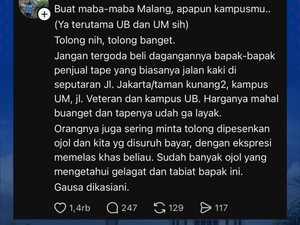 Viral Penjual Tape di Kampus Malang Diduga Getok Harga Bermodus Iba