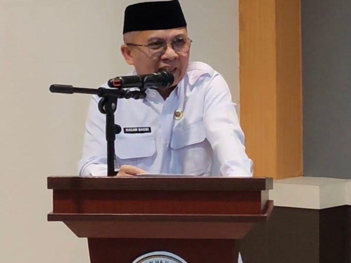 Kepala Kantor Wilayah Kementerian Haji dan Umrah Kalimantan Tengah, Hasan Basri. (dok Istimewa)