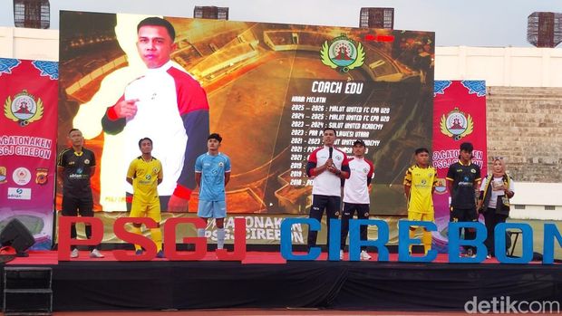 Launching tim dan jersey baru PSGJ jelang arungi Liga 4.