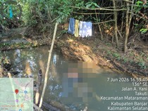 Mayat Mengapung di Sungai Lok Tamu Banjar, Diduga Mau Cuci Baju