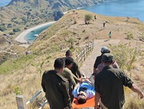 Kelelahan di Jalur Trekking Pulau Padar, Turis Asing Pingsan hingga Badan Kaku