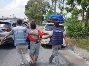 2 Pria Pungli di Jalinsum Lampung, Bawa Ember Minta Uang ke Pengendara